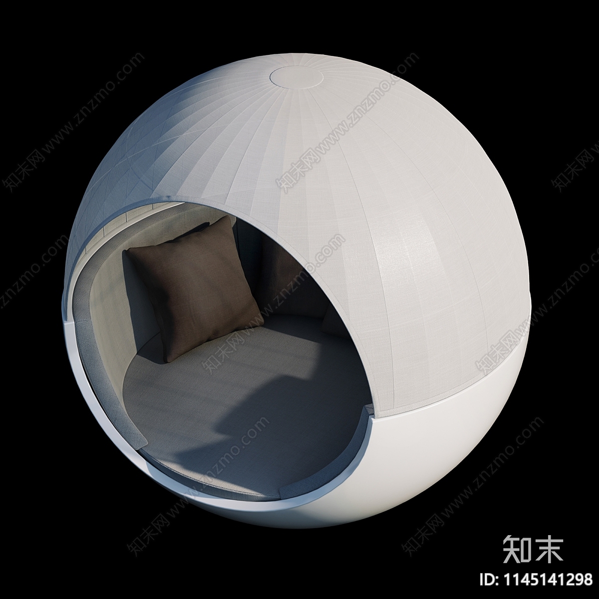 现代户外休闲沙发3D模型下载【ID:1145141298】