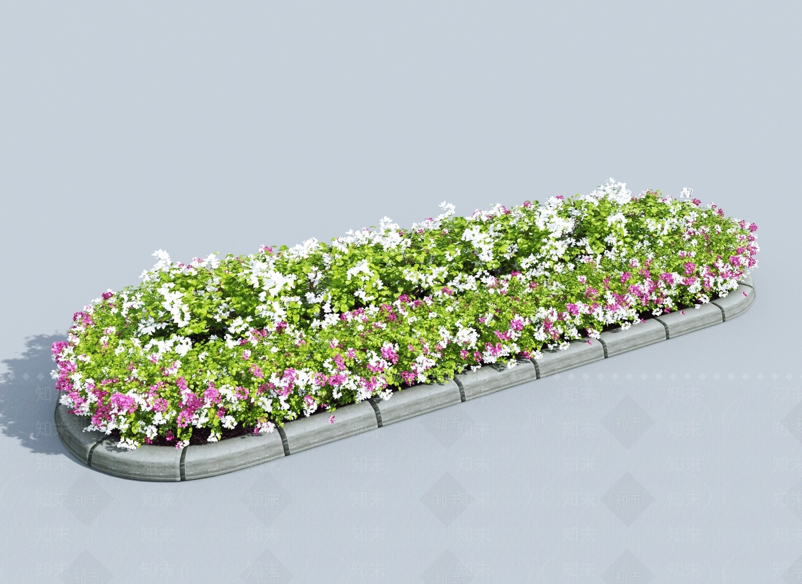 现代花坛3D模型下载【ID:1145143623】
