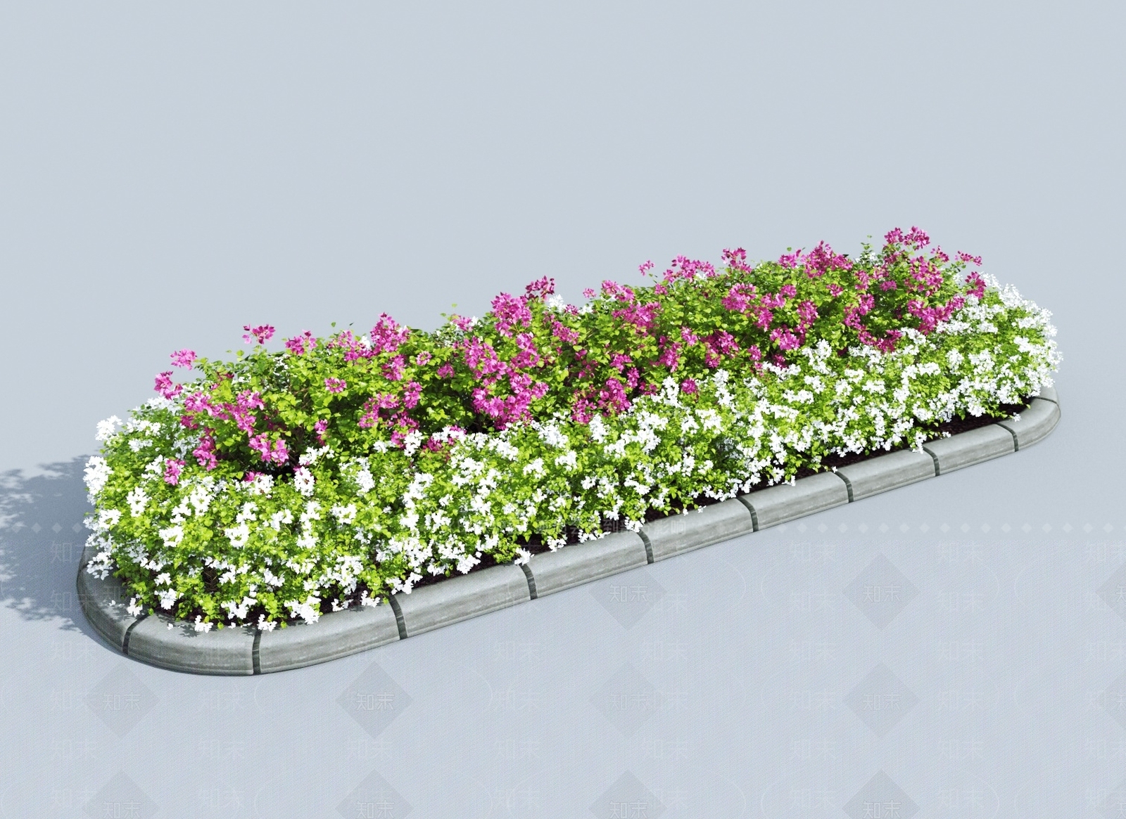 现代花坛3D模型下载【ID:1145143675】