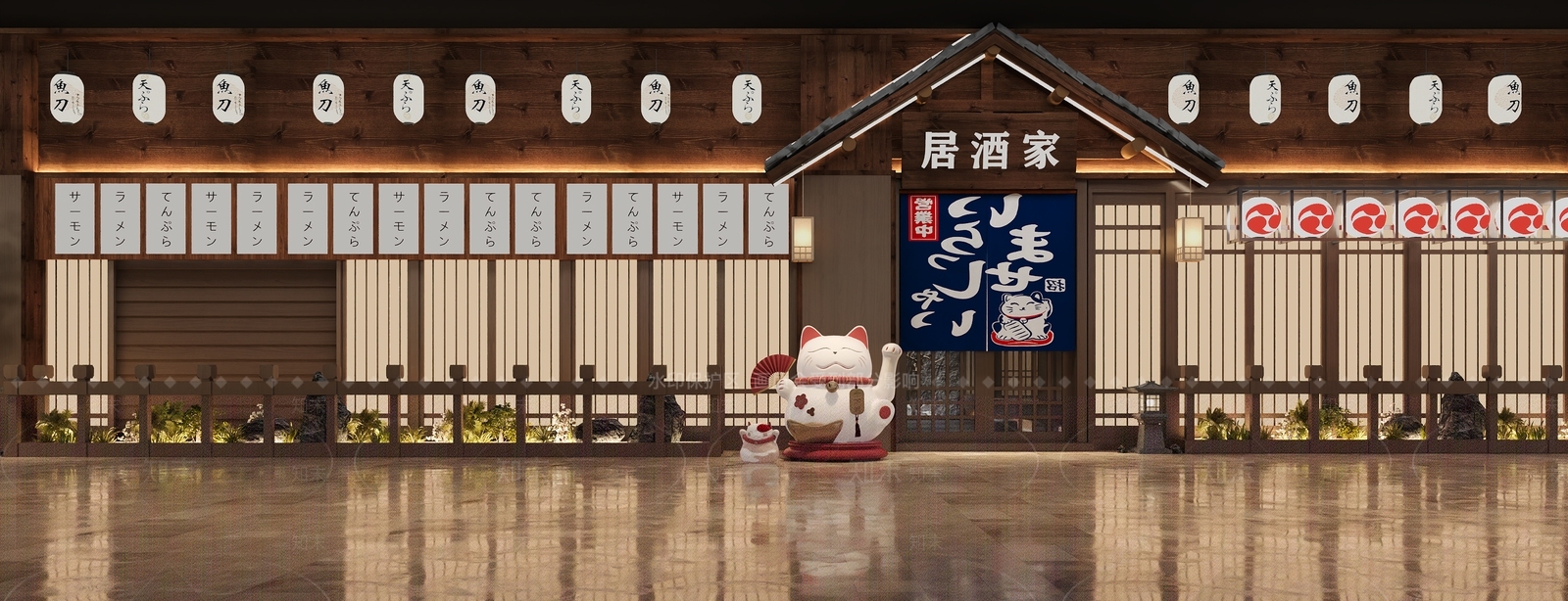 门头门面3D模型下载【ID:1145158540】