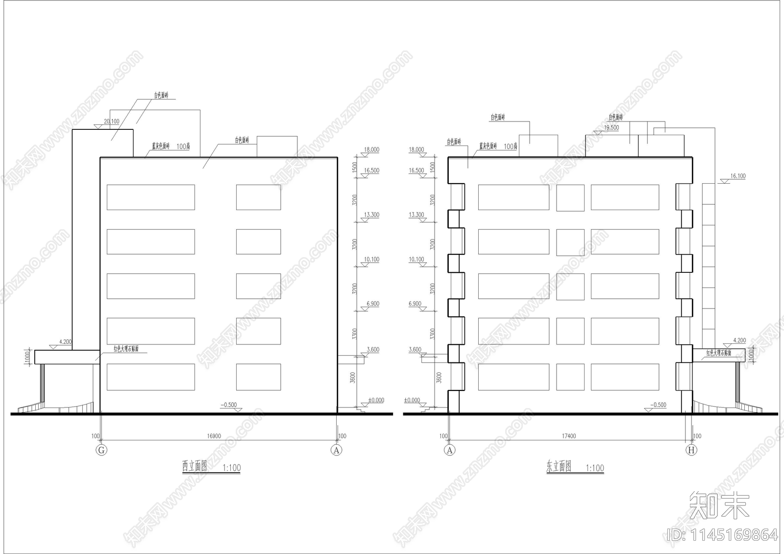 精神病疗养院建筑施工图施工图下载【ID:1145169864】