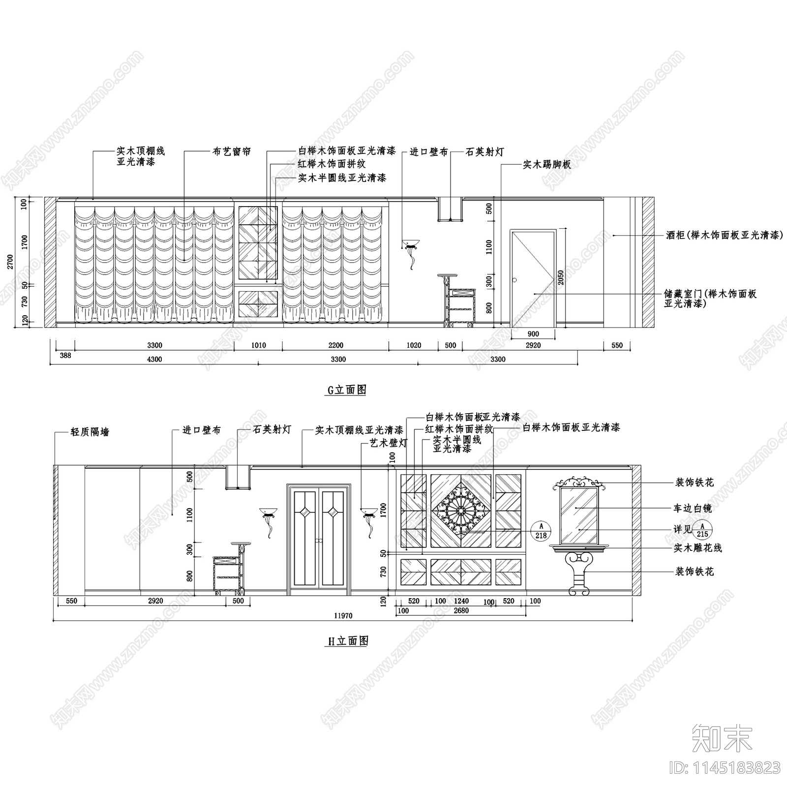 桑拿洗浴室内装饰详图cad施工图下载【ID:1145183823】
