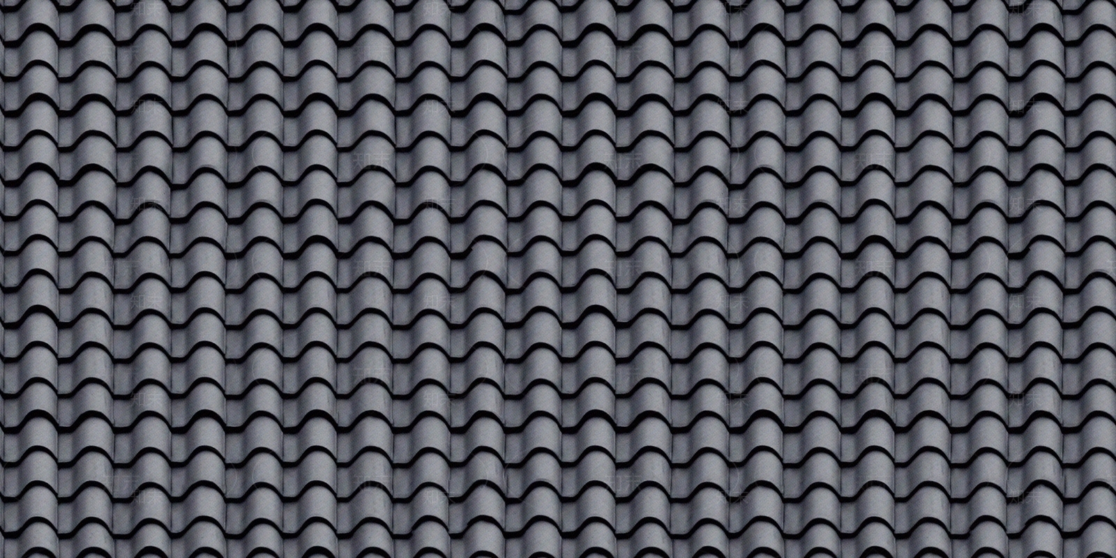 屋顶青色瓦片贴图下载【ID:1145192400】