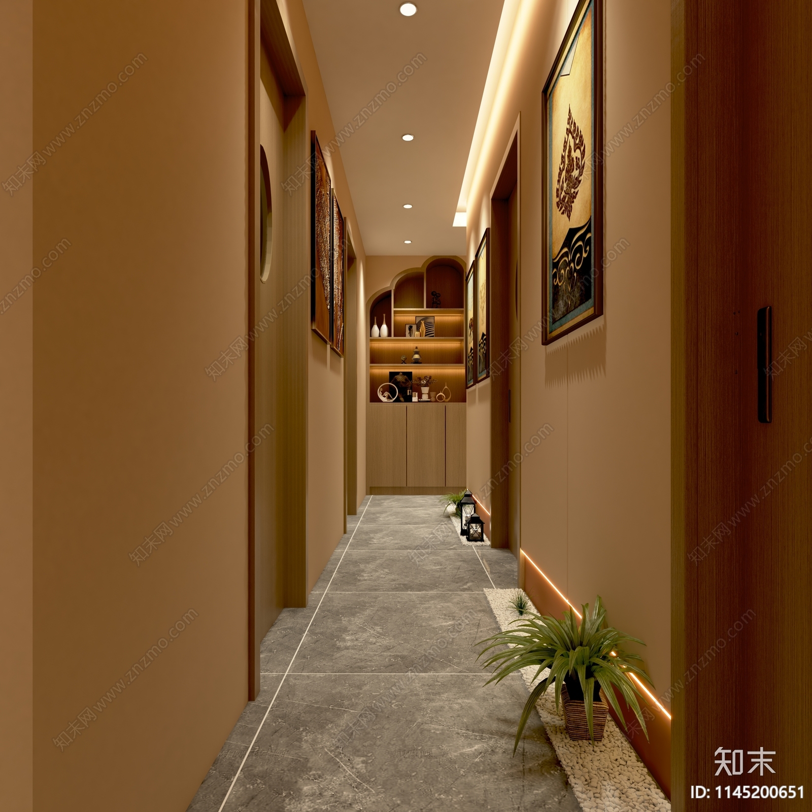 美容SPA店3D模型下载【ID:1145200651】