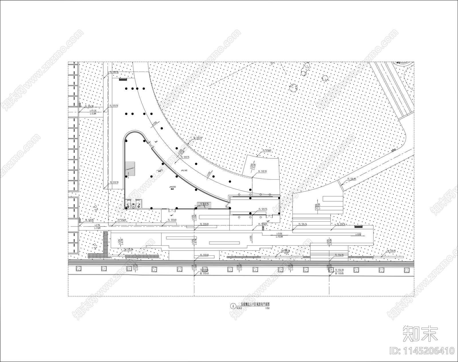 公园景观详图cad施工图下载【ID:1145206410】