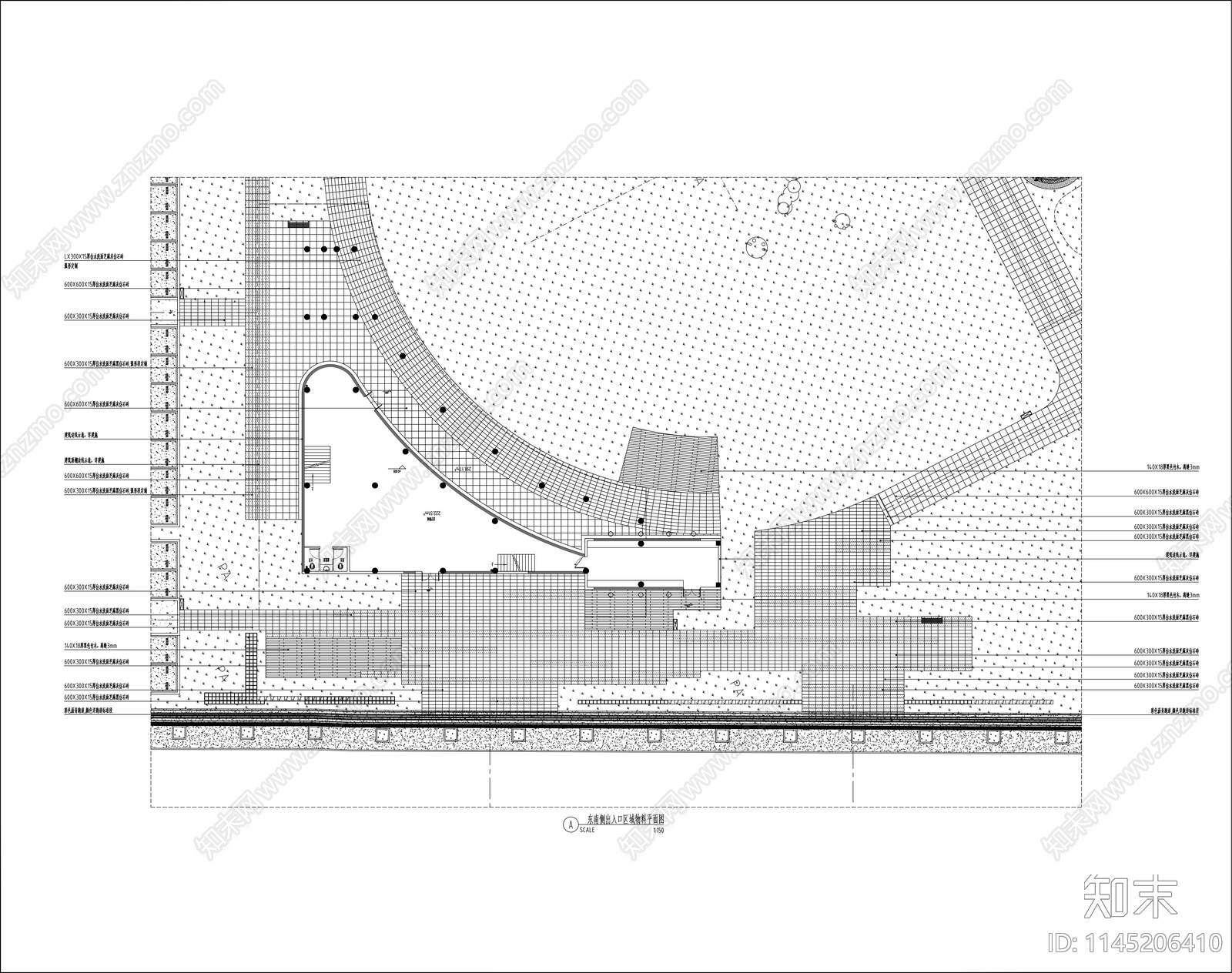 公园景观详图cad施工图下载【ID:1145206410】