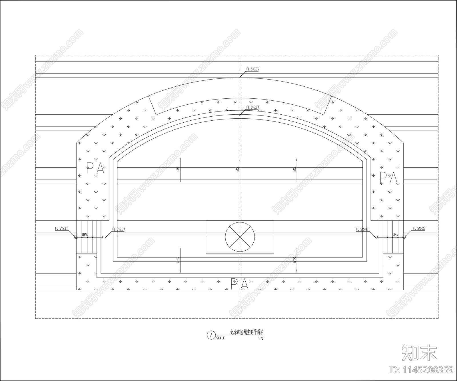 广场景观详图cad施工图下载【ID:1145208359】