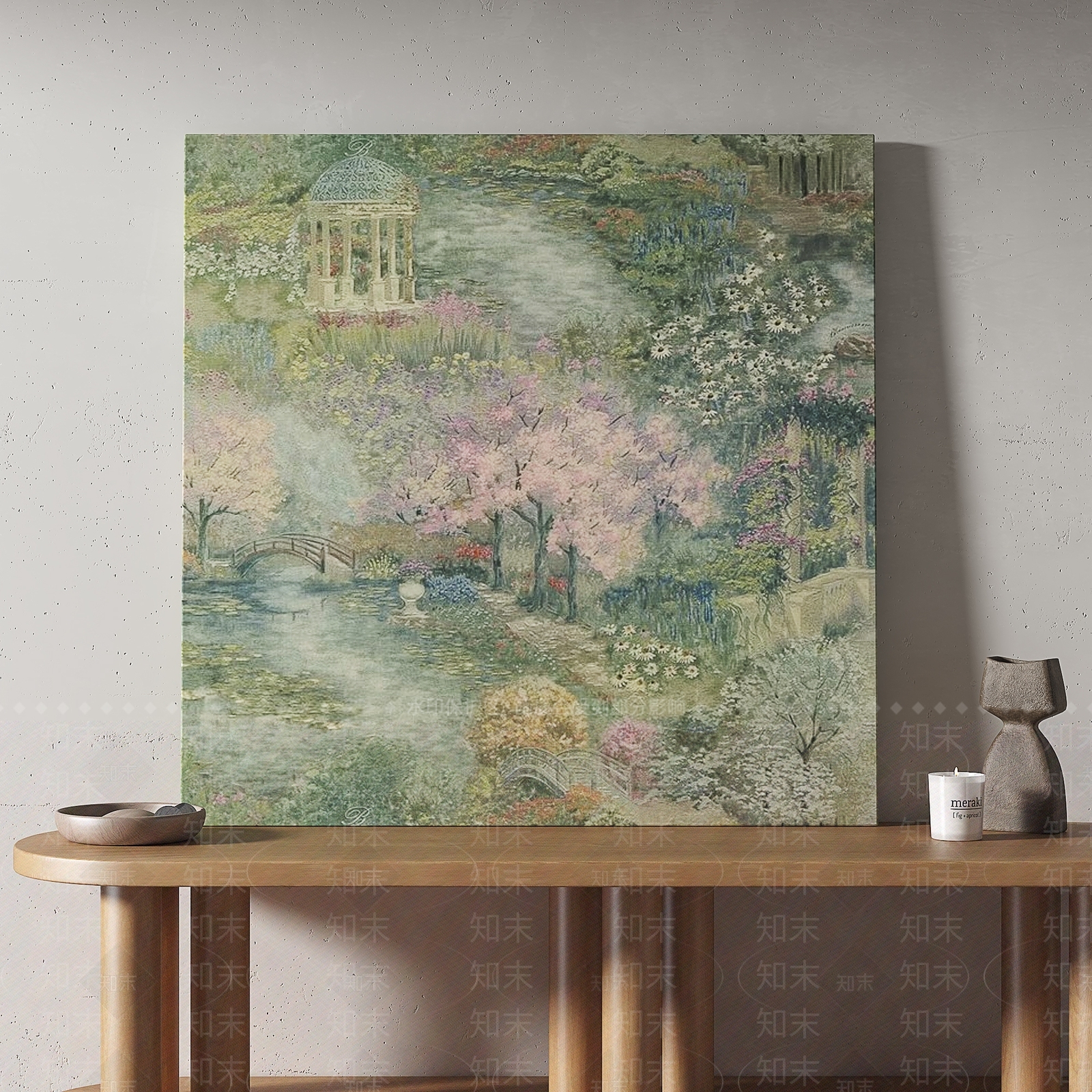 北欧抽象复古装饰画3D模型下载【ID:1145210107】