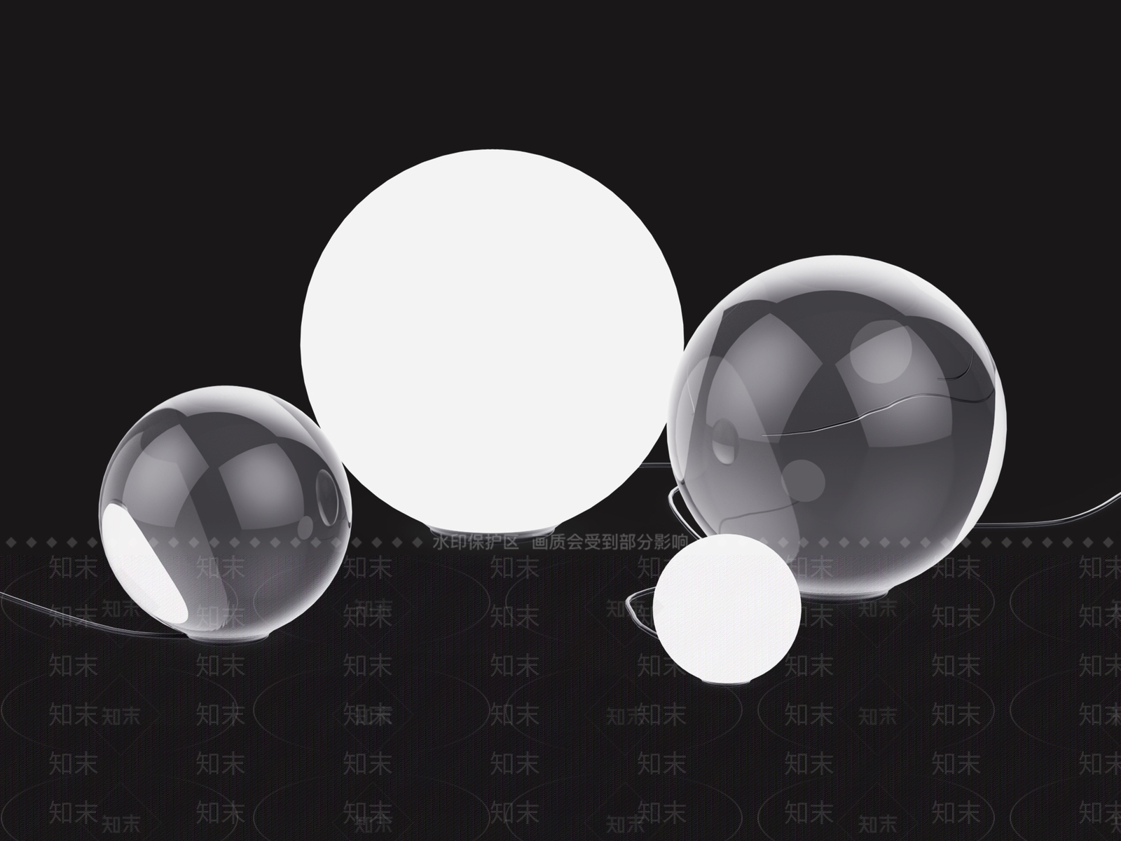 现代地灯SU模型下载【ID:1145213962】