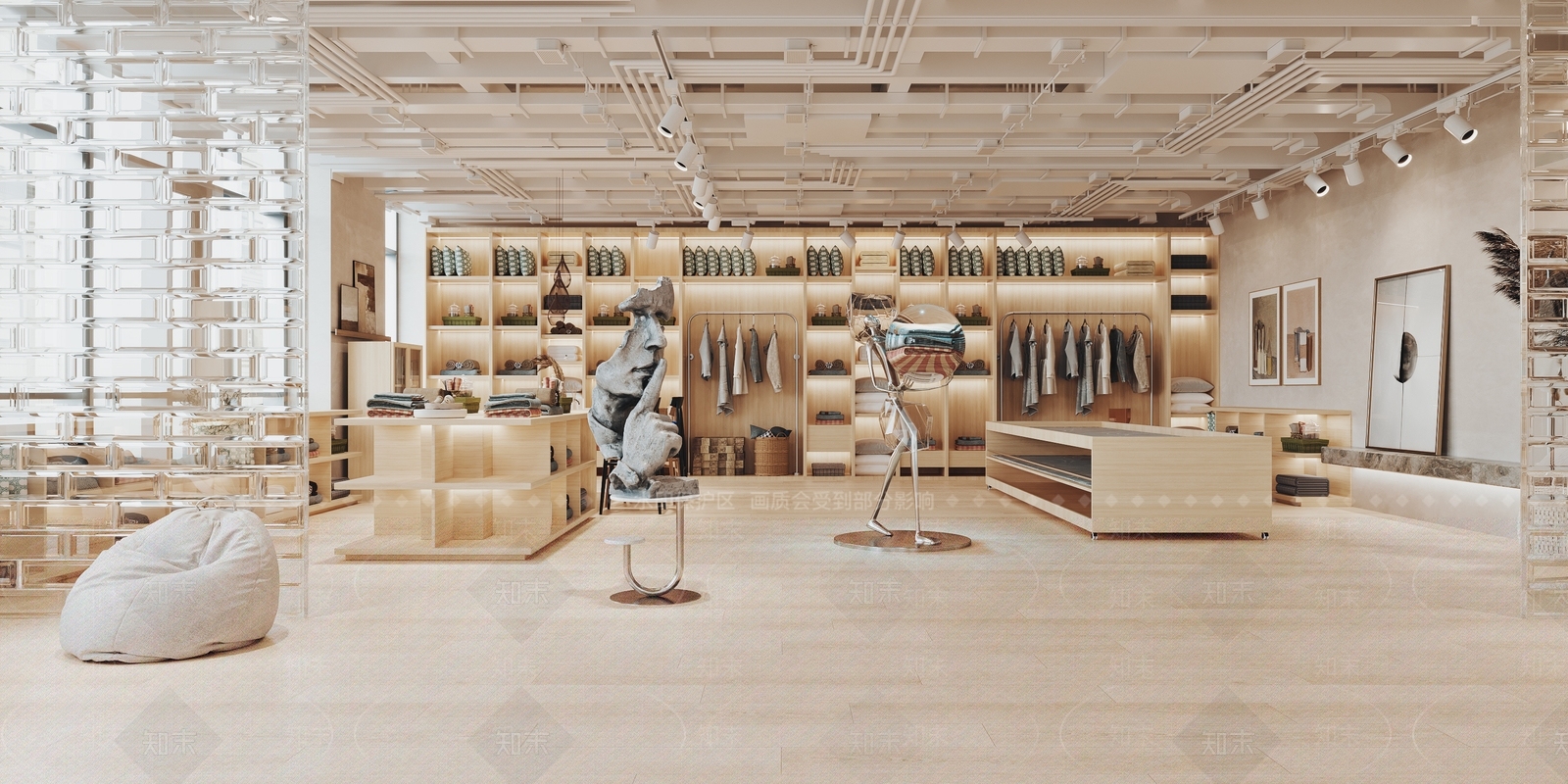 现代家居专卖店3D模型精品下载_3dmax模型_知末网