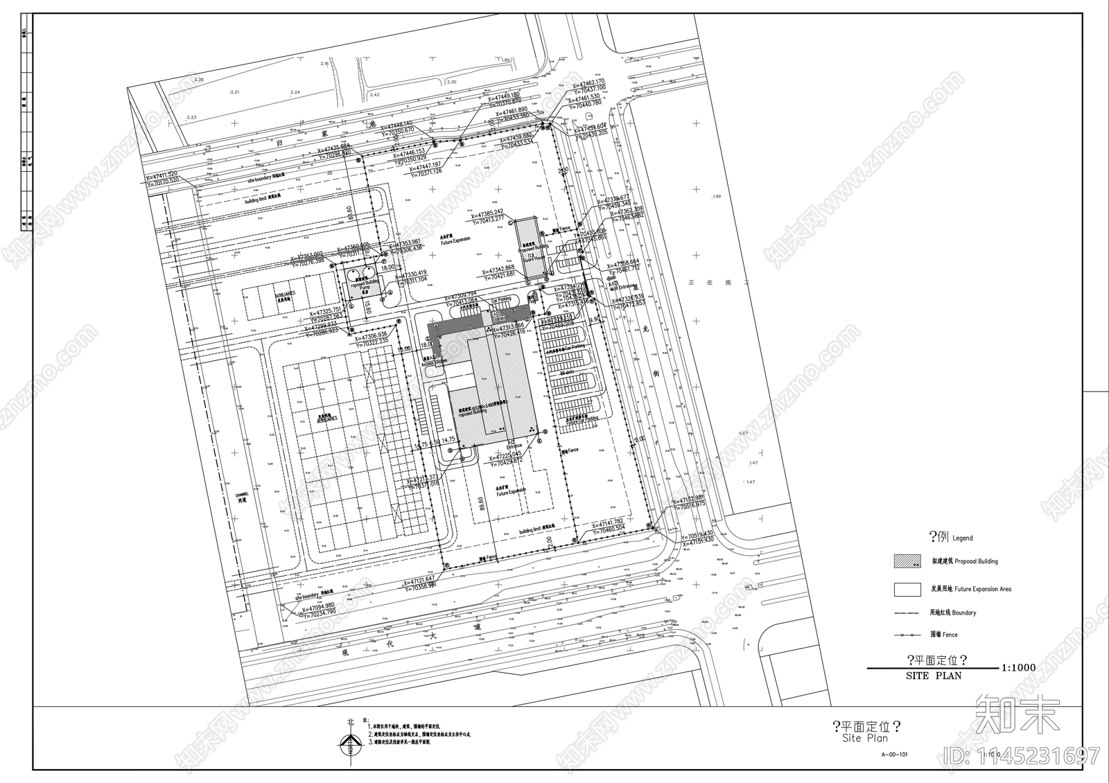 博世中国技术中心建筑详图cad施工图下载【ID:1145231697】