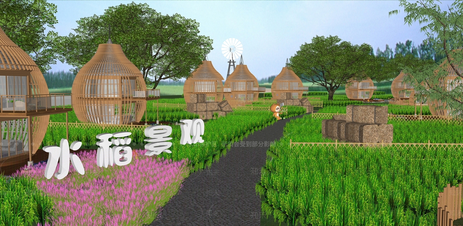 现代树屋SU模型下载【ID:1145233042】