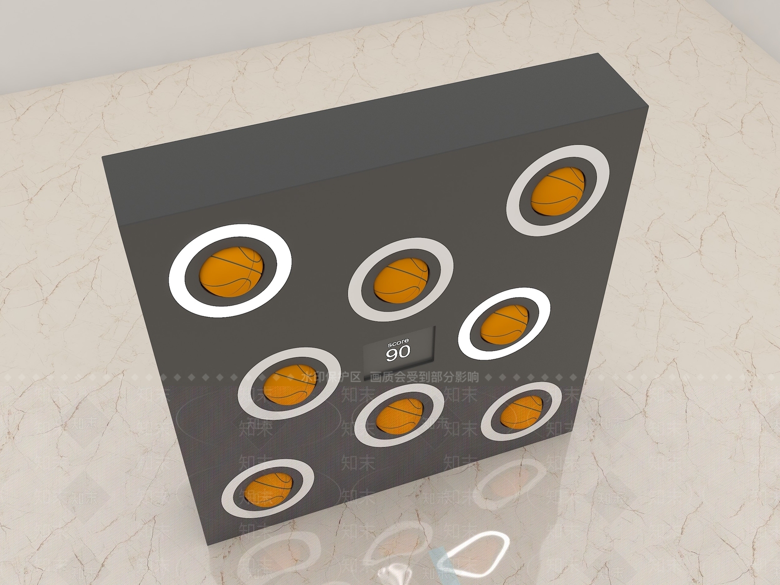 现代娱乐器材3D模型下载【ID:1145236819】