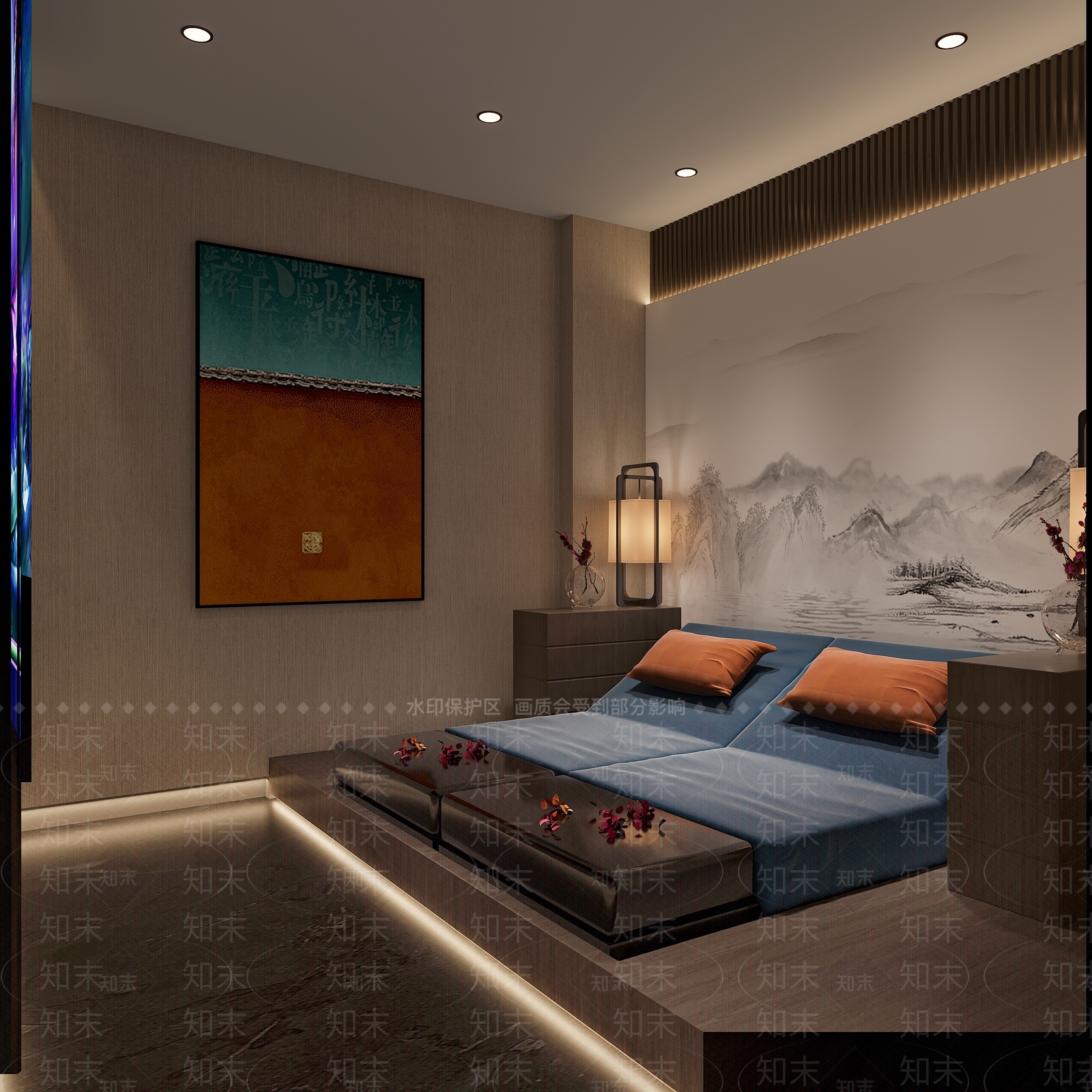 现代洗浴中心3D模型下载【ID:1145245382】