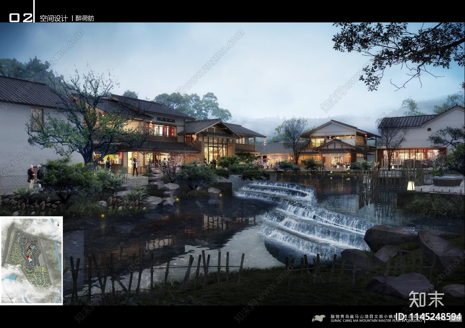 融创青岛藏马山文旅小镇景观方案文本下载【ID:1145248594】_【知末方案文本库】