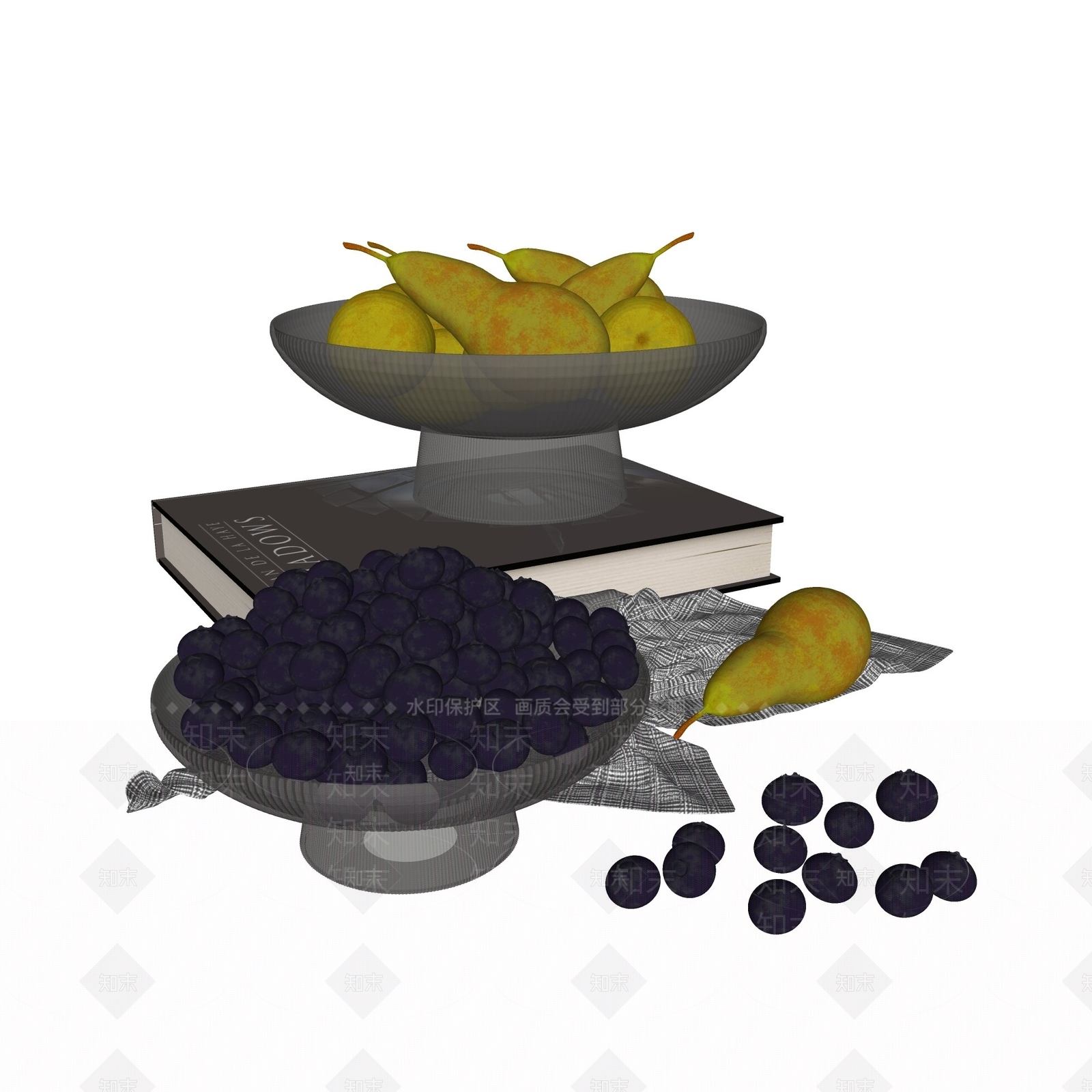 果盘SU模型下载【ID:1145251054】