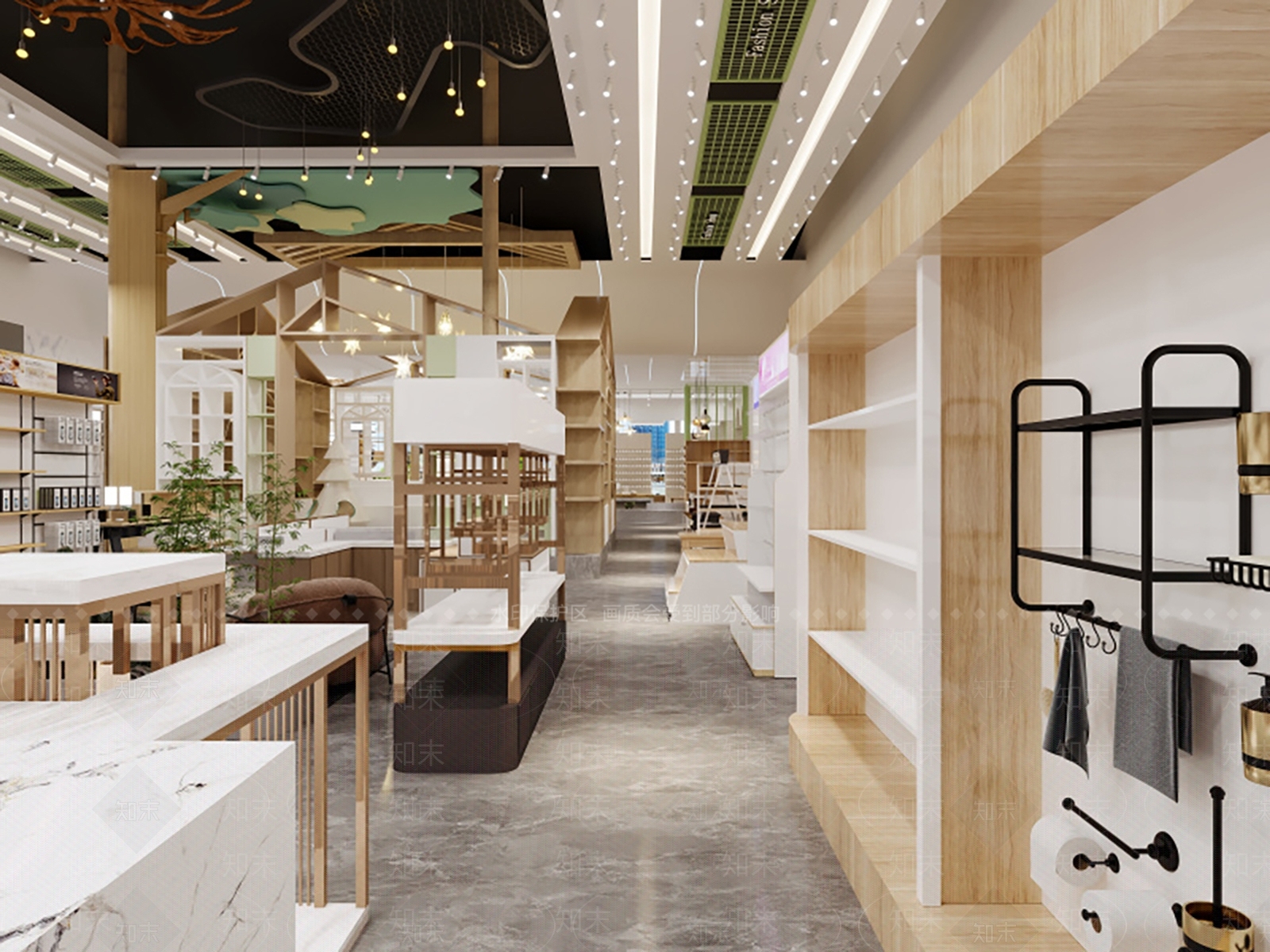 现代家居专卖店3D模型下载【ID:1145254931】