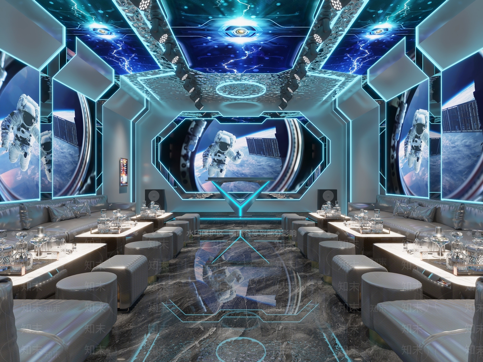 现代酒吧3D模型下载【ID:1214039216】