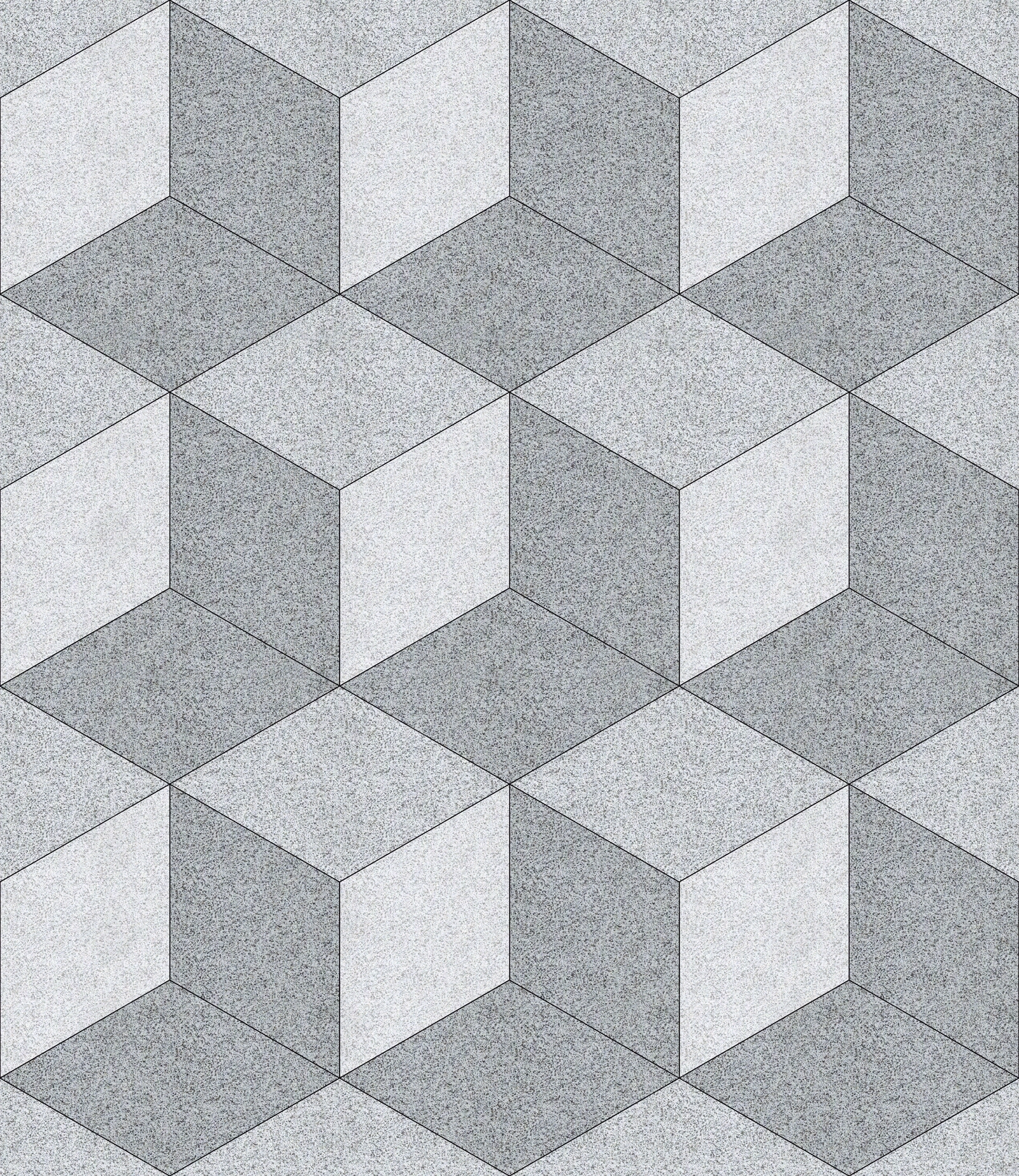 蓝灰色菱形立体格子广场砖贴图下载【ID:1145307303】