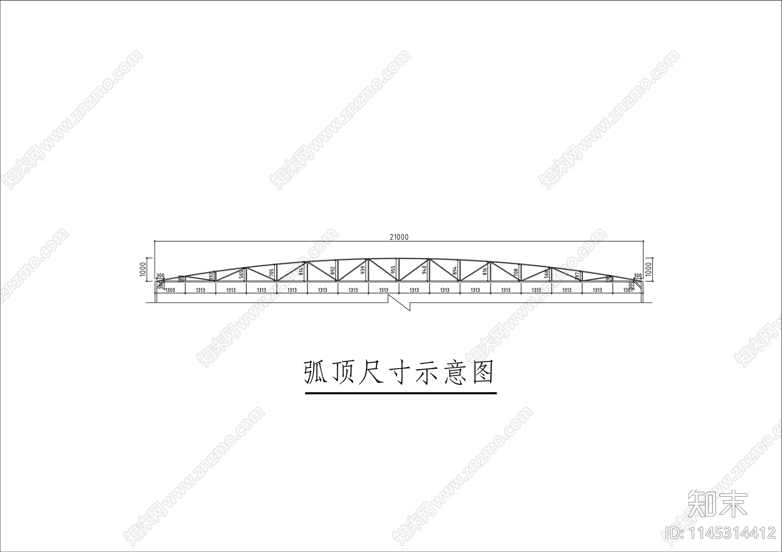 推拉棚施工图施工图下载【ID:1145314412】