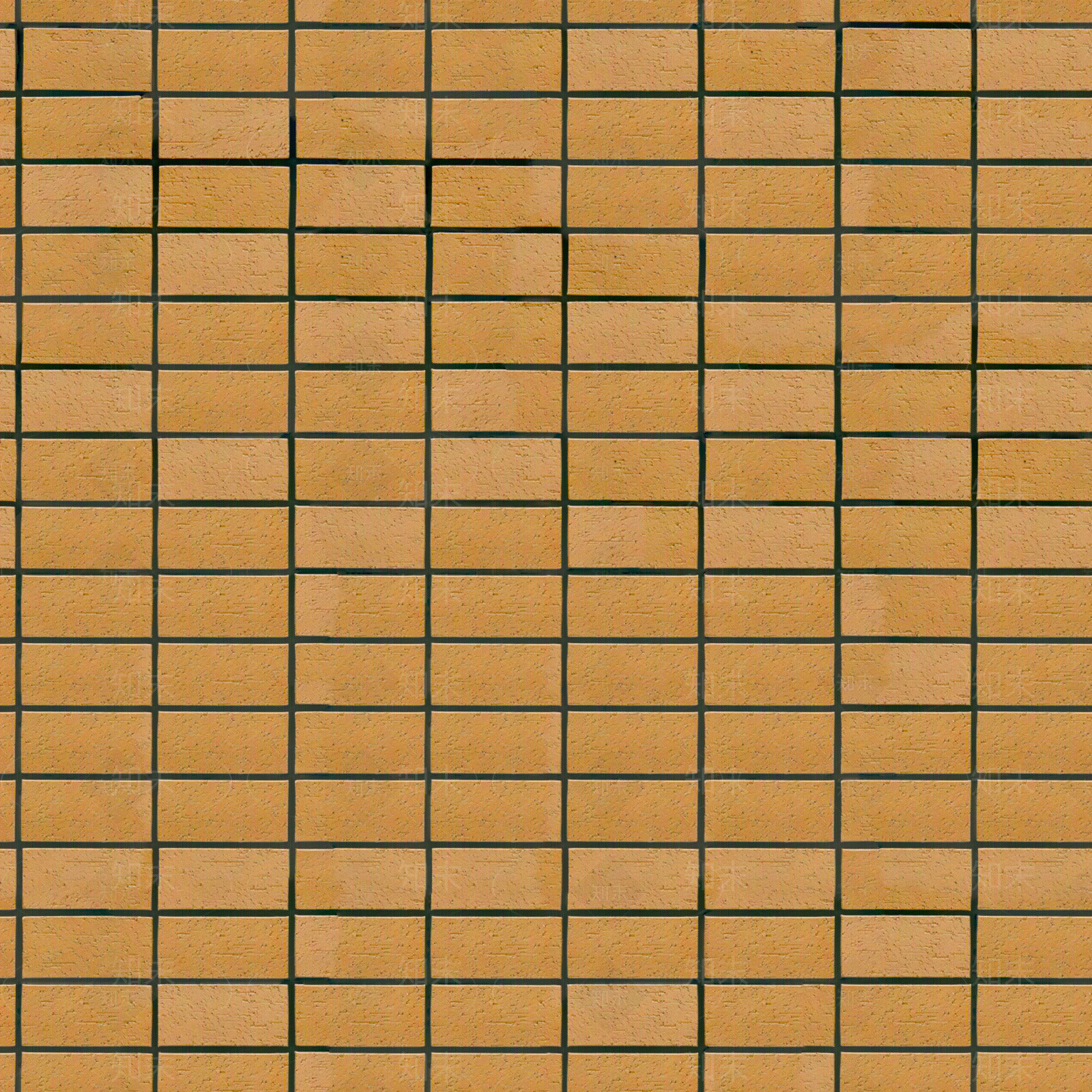 无缝黄色建筑外墙砖贴图下载【ID:1145325980】