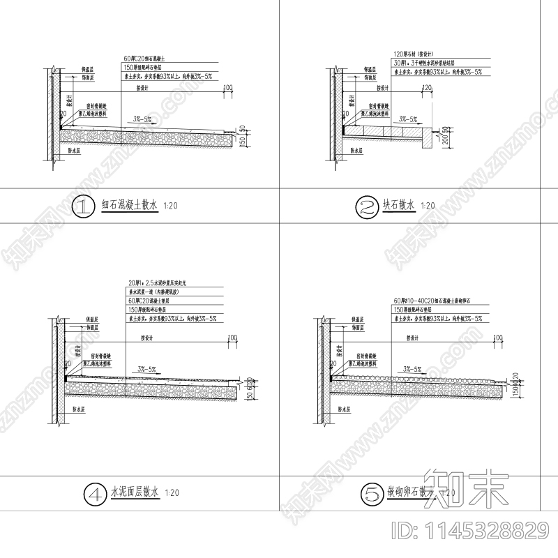 户外cad施工图下载【ID:1145328829】