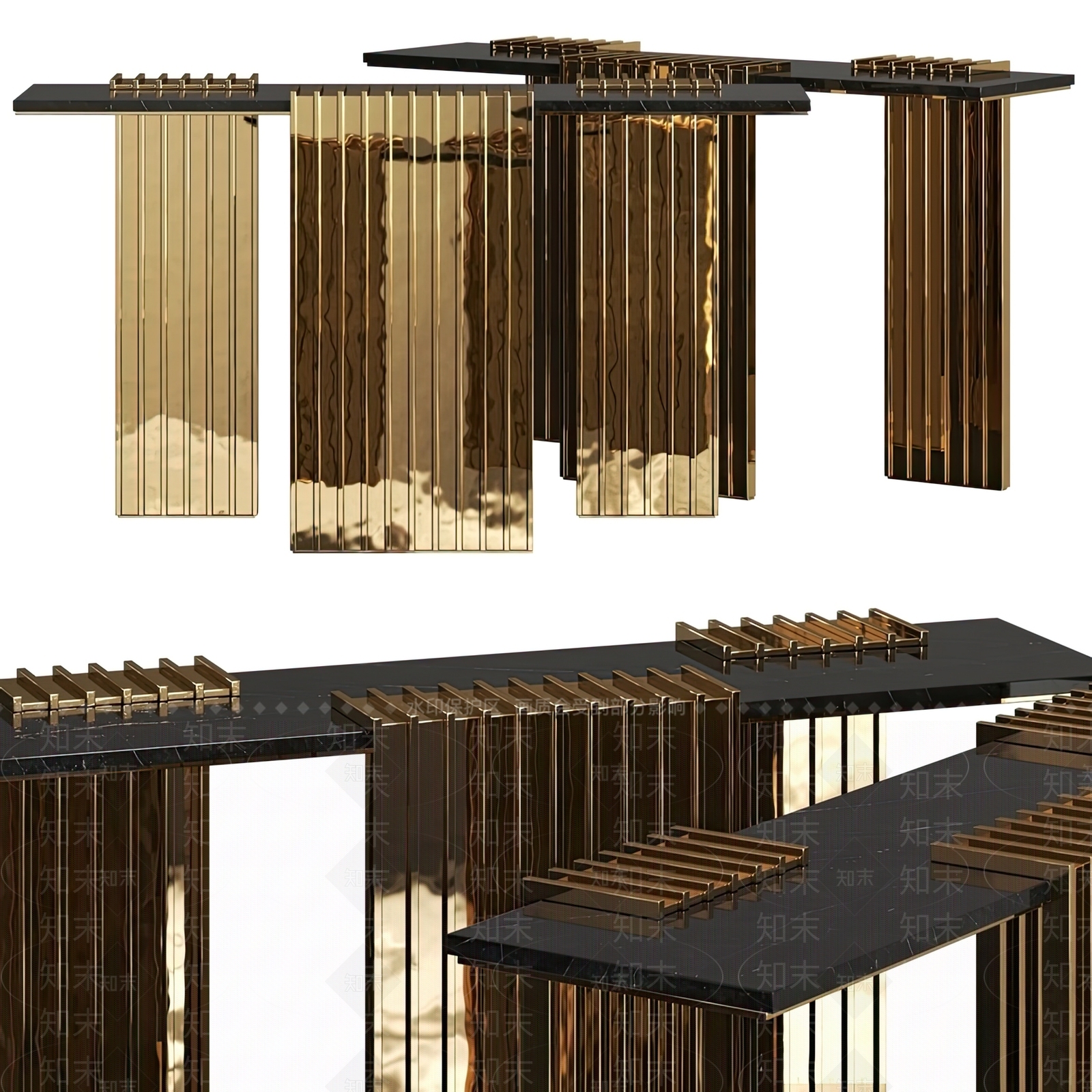 现代工作台SU模型下载【ID:1145346795】