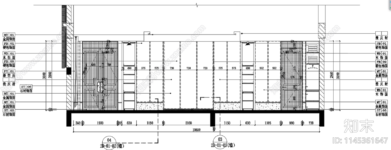 办公室cad施工图下载【ID:1145361647】