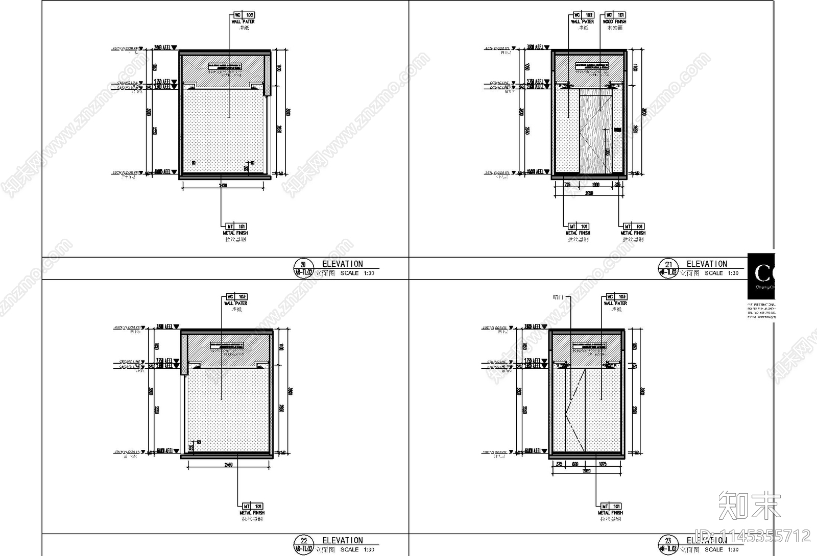 公共卫生间详图cad施工图下载【ID:1145355712】