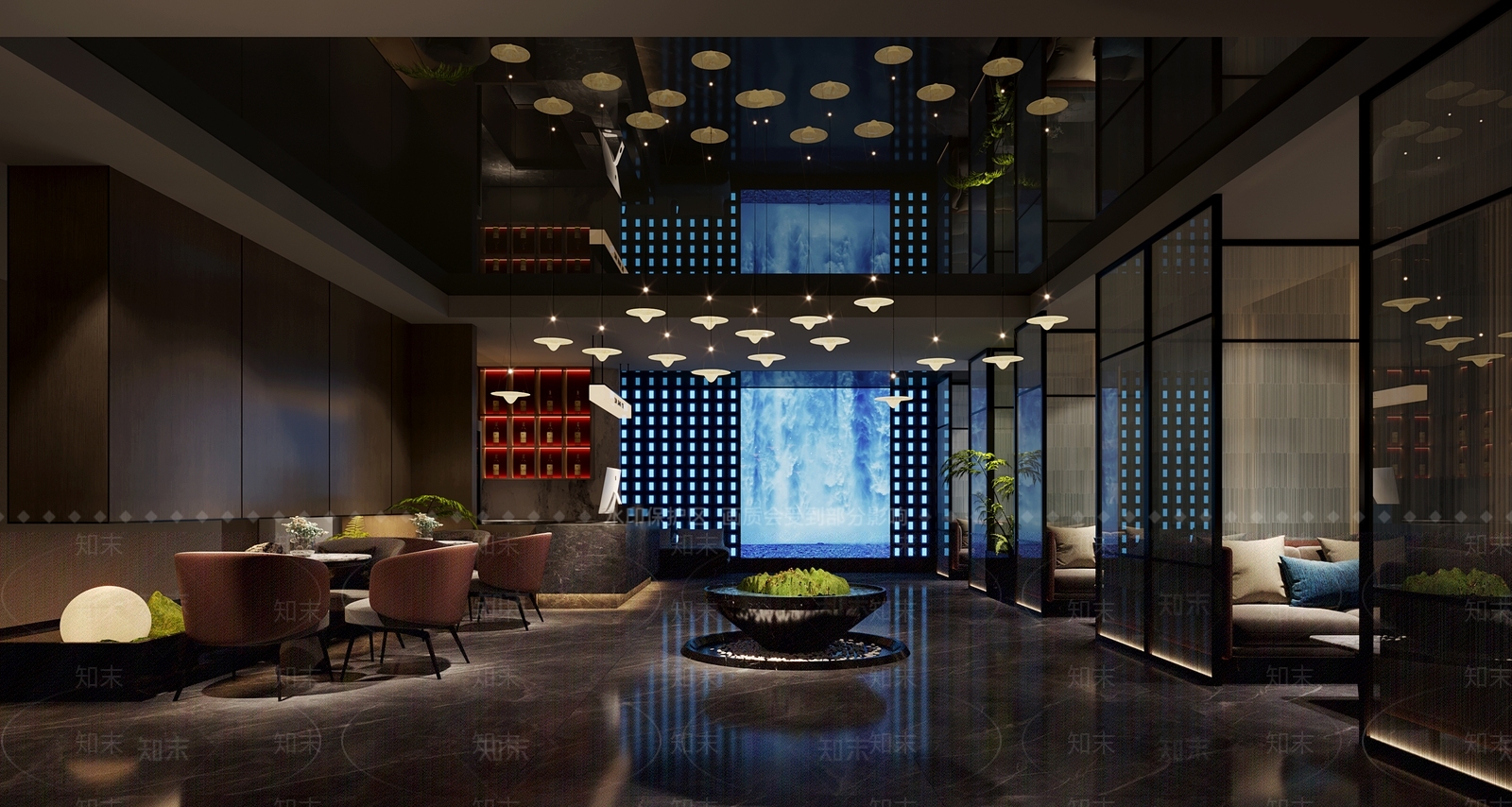 现代洗浴中心3D模型下载【ID:1145379326】