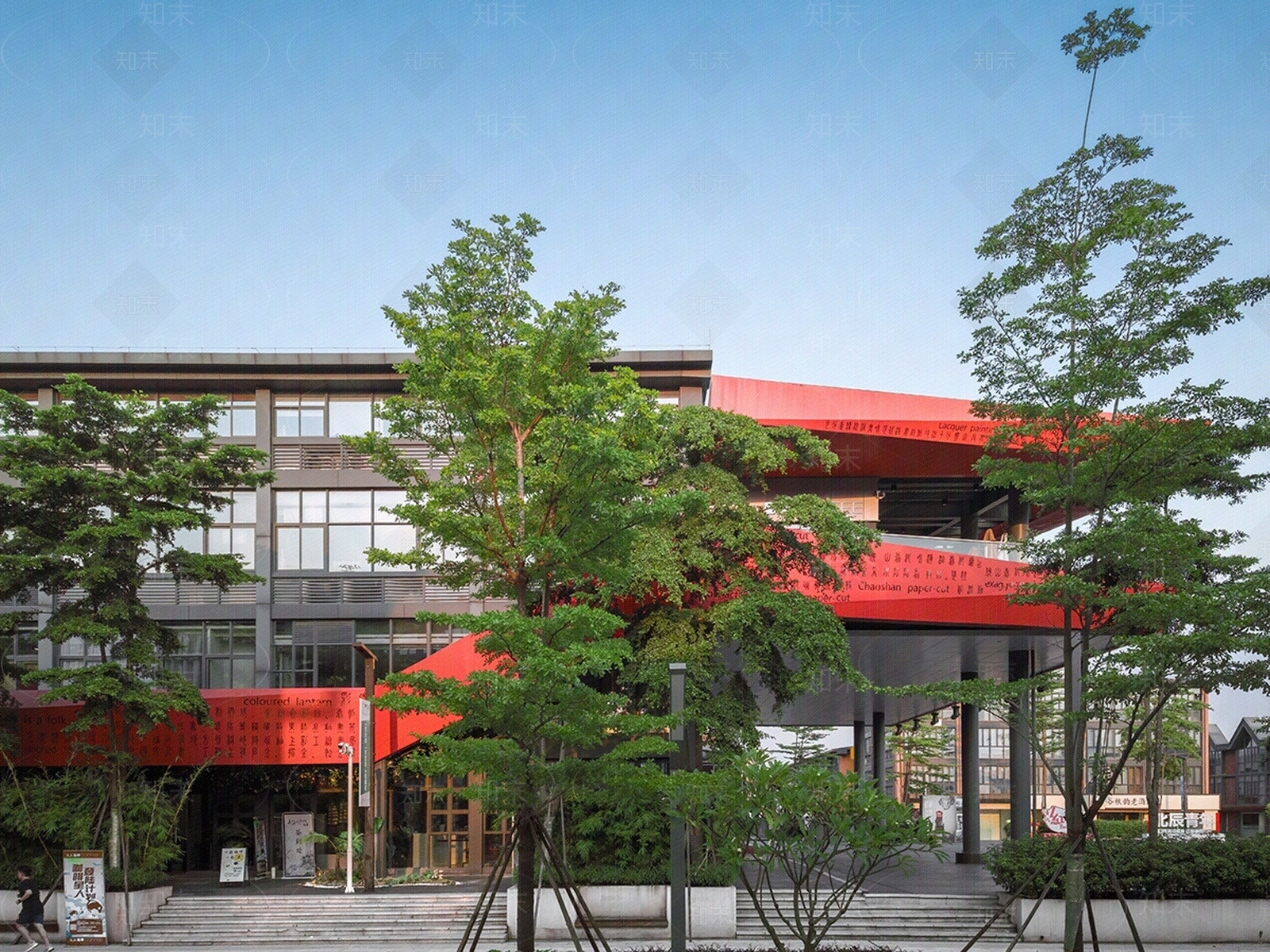 白天街道外景贴图下载【ID:1145386487】