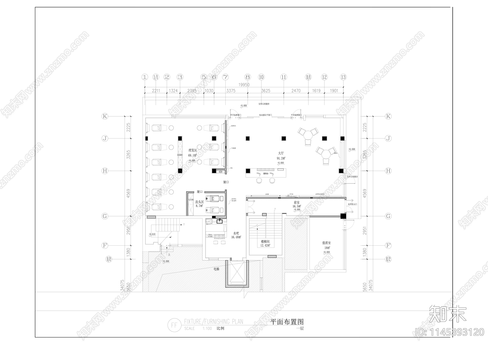 苏州医疗空间室内cad施工图下载【ID:1145393120】