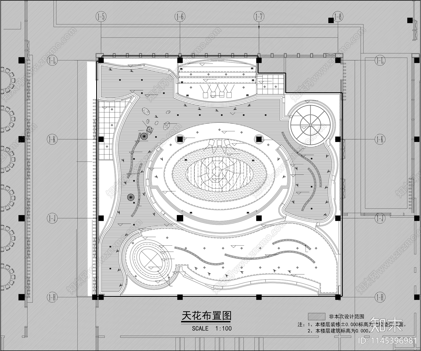 盛泽科技中心装饰室内施工图下载【ID:1145396981】