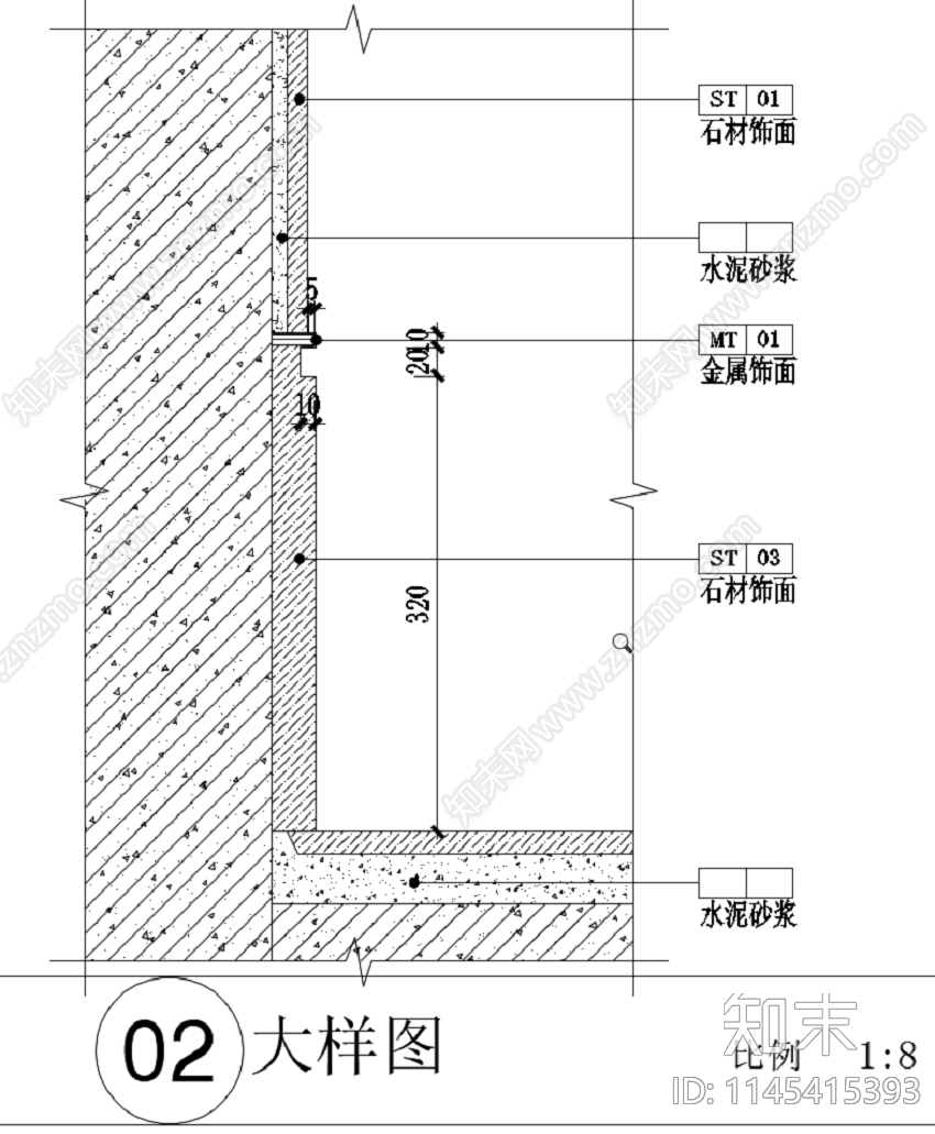 某古城接待大厅施工图下载【ID:1145415393】