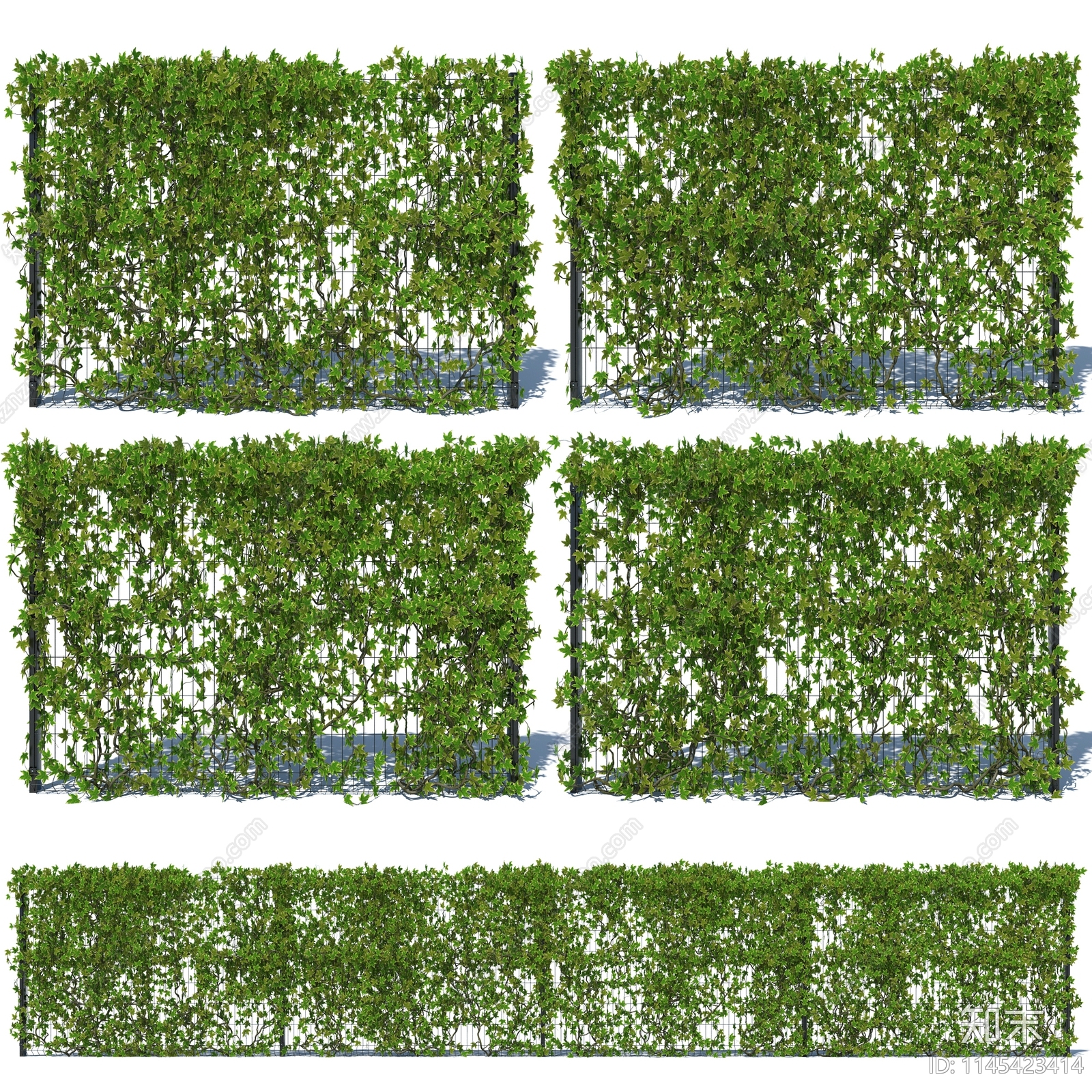 现代藤蔓3D模型下载【ID:1145423414】