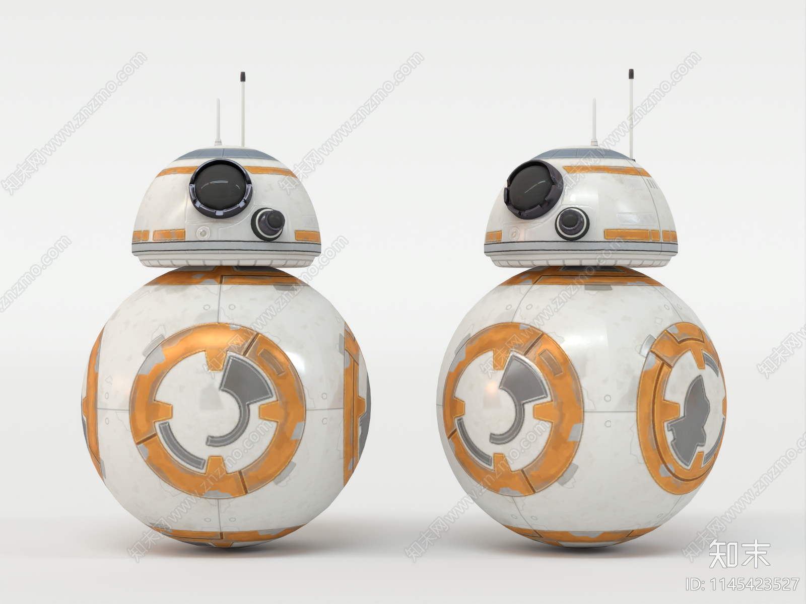 BB8机器人3D模型下载【ID:1145423527】