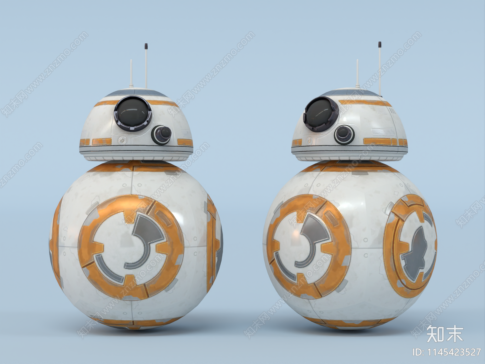 BB8机器人3D模型下载【ID:1145423527】