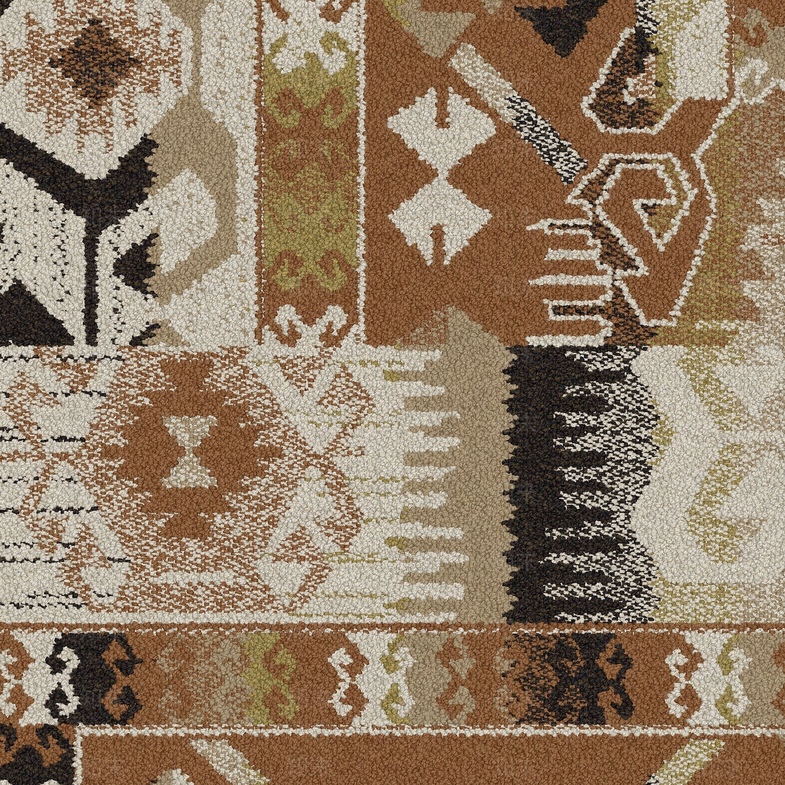 现代主题色几何地毯拼色方块地毯贴图下载【ID:1145448101】