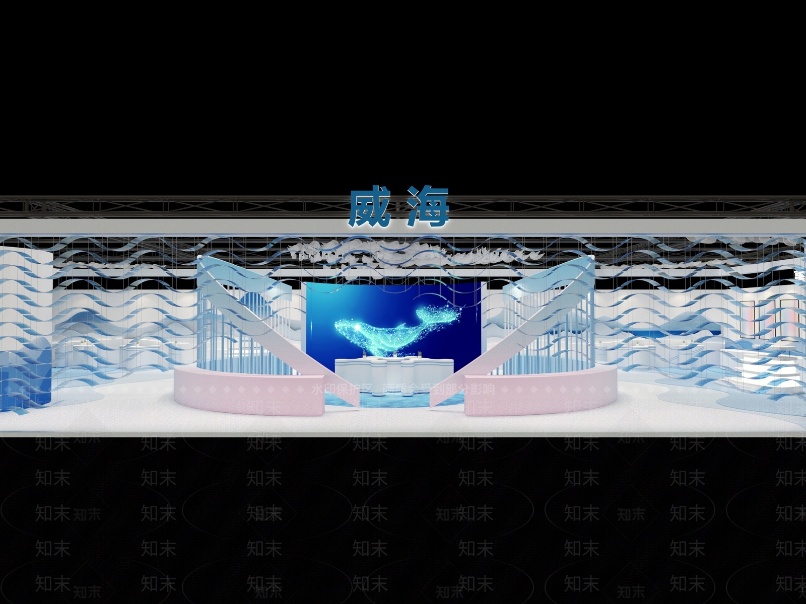 现代特展展位3D模型下载【ID:1145454058】