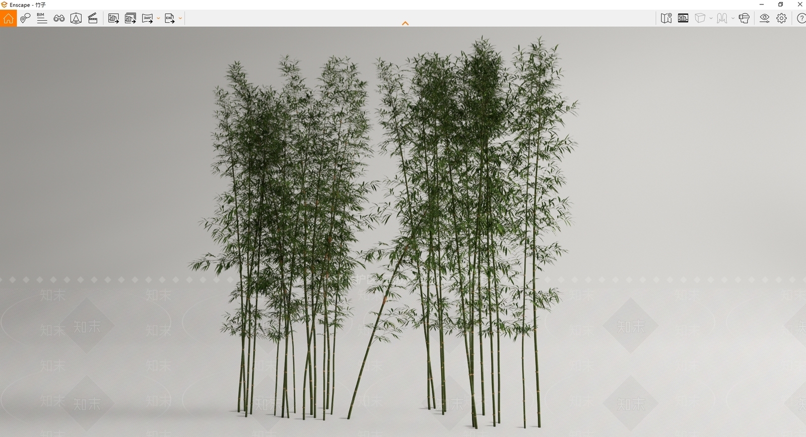 竹子SU模型下载【ID:1145473598】