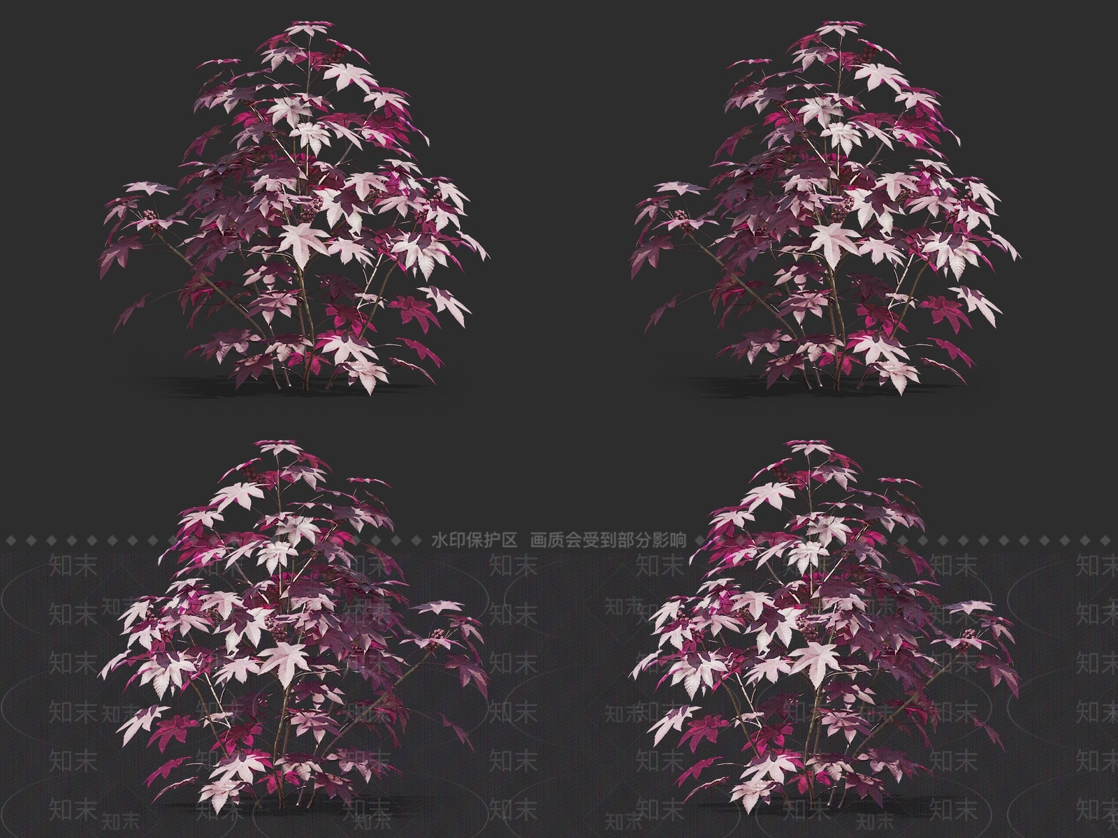 灌木3D模型下载【ID:1145476347】