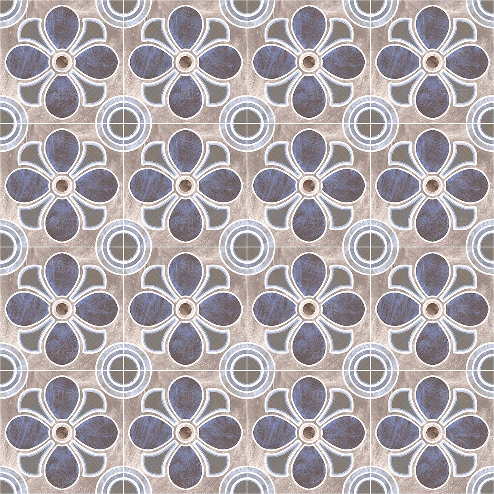 无缝欧式复古水泥混凝土石材几何拼花图案瓷砖花砖地砖墙砖贴图下载【ID:1145480173】