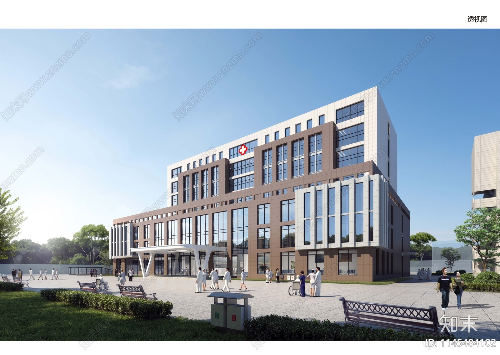 武威解放军医院建筑方案文本下载【ID:1145484102】