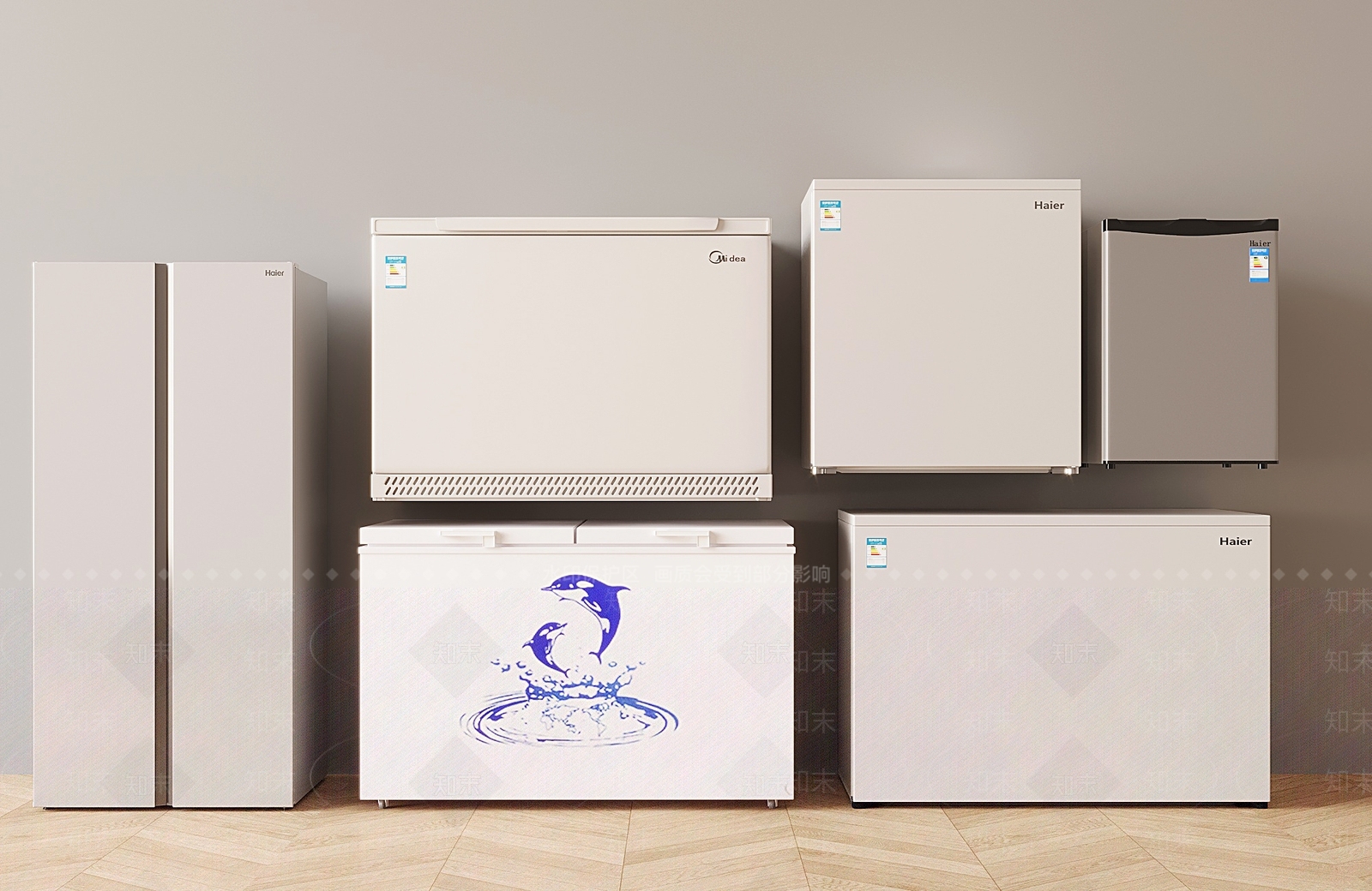 冰箱冰柜3D模型下载【ID:1145483707】