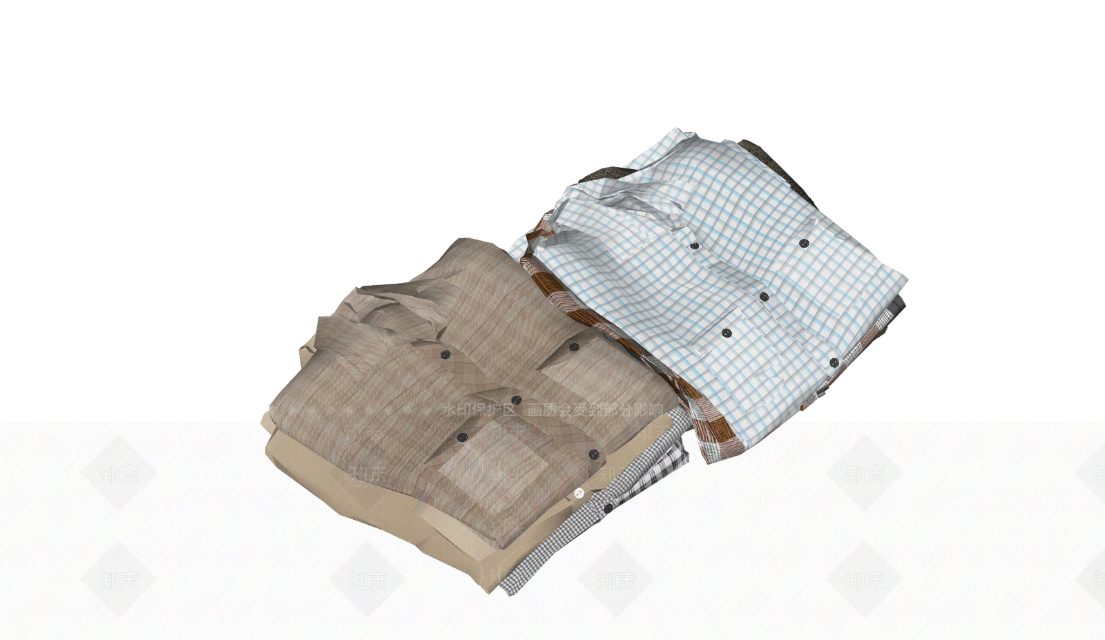 服装SU模型下载【ID:1145484518】
