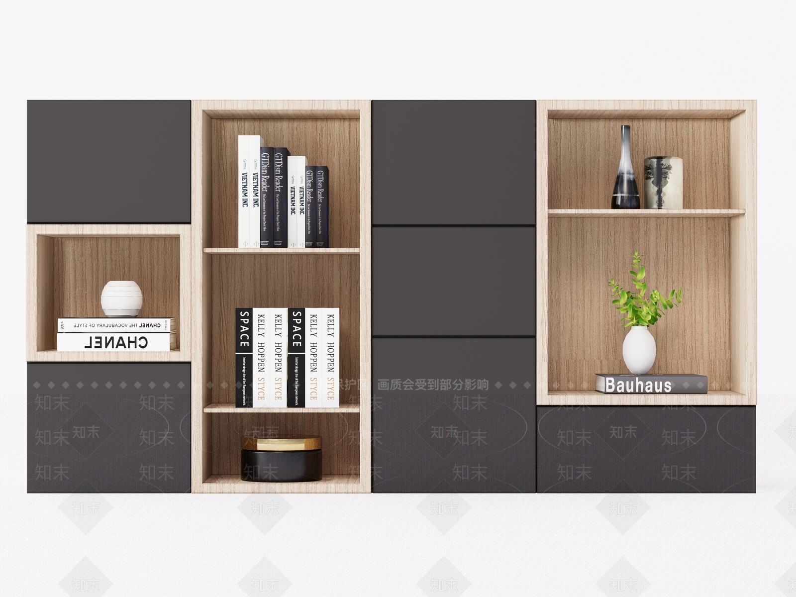 现代储物柜SU模型下载【ID:1145484875】