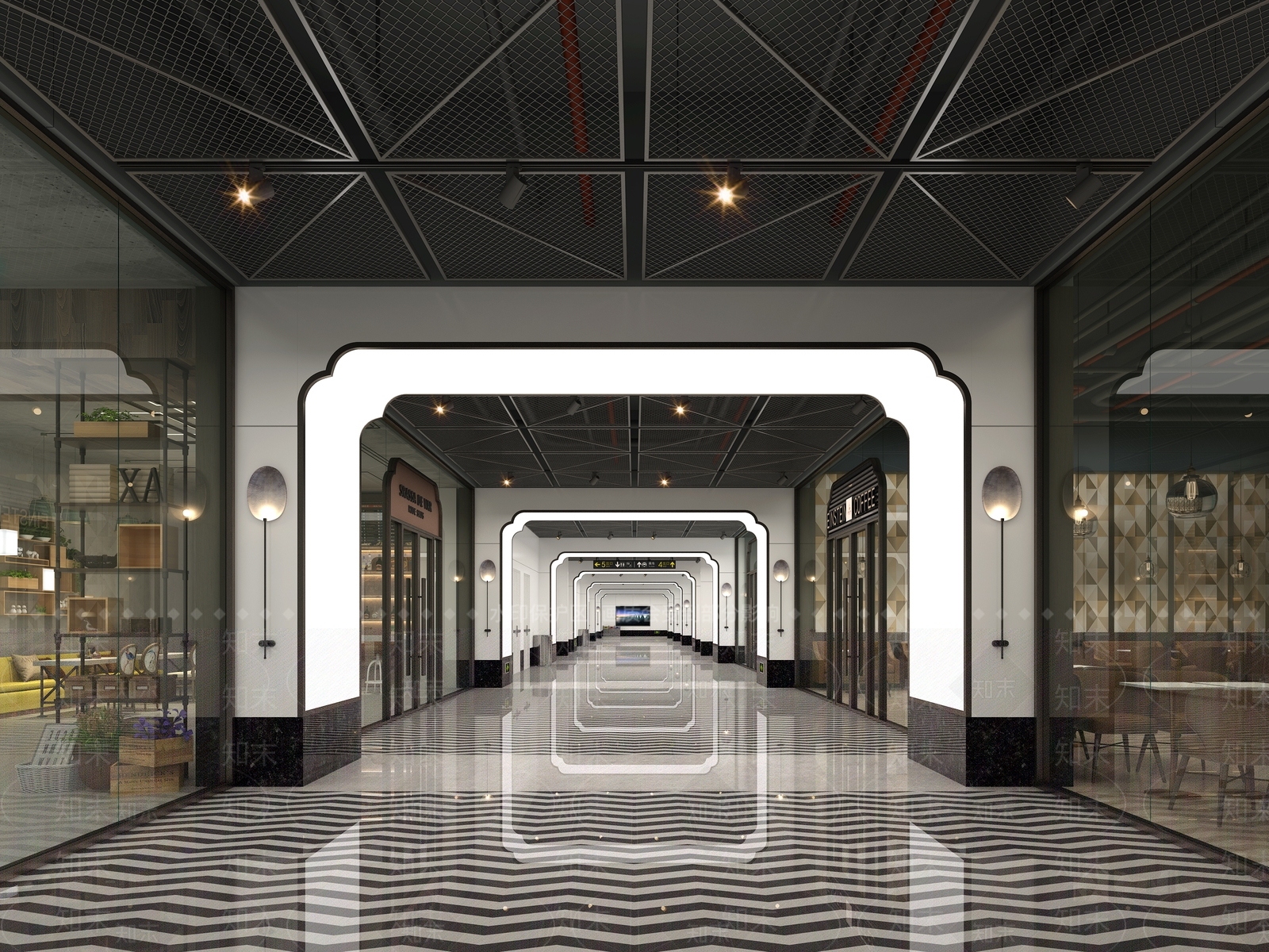 现代地铁站3D模型下载【ID:1145489867】