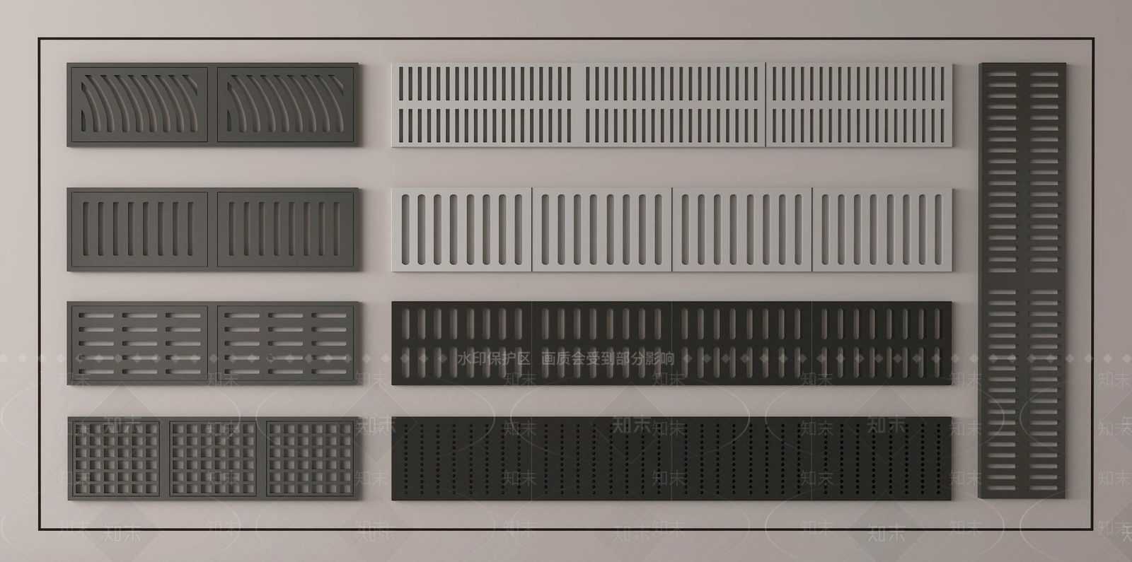 现代井盖3D模型下载【ID:1145499380】