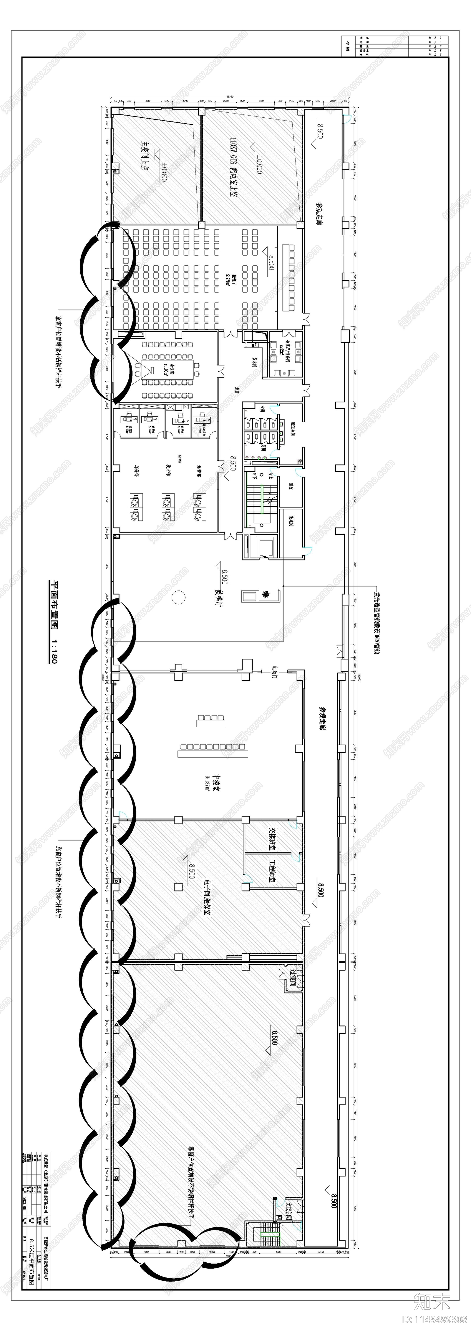 新乡竣工室内cad施工图下载【ID:1145499308】