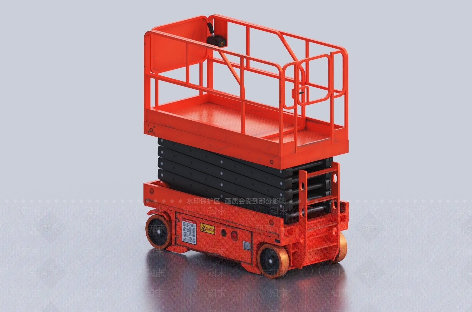 升降车3D模型下载【ID:1145508912】